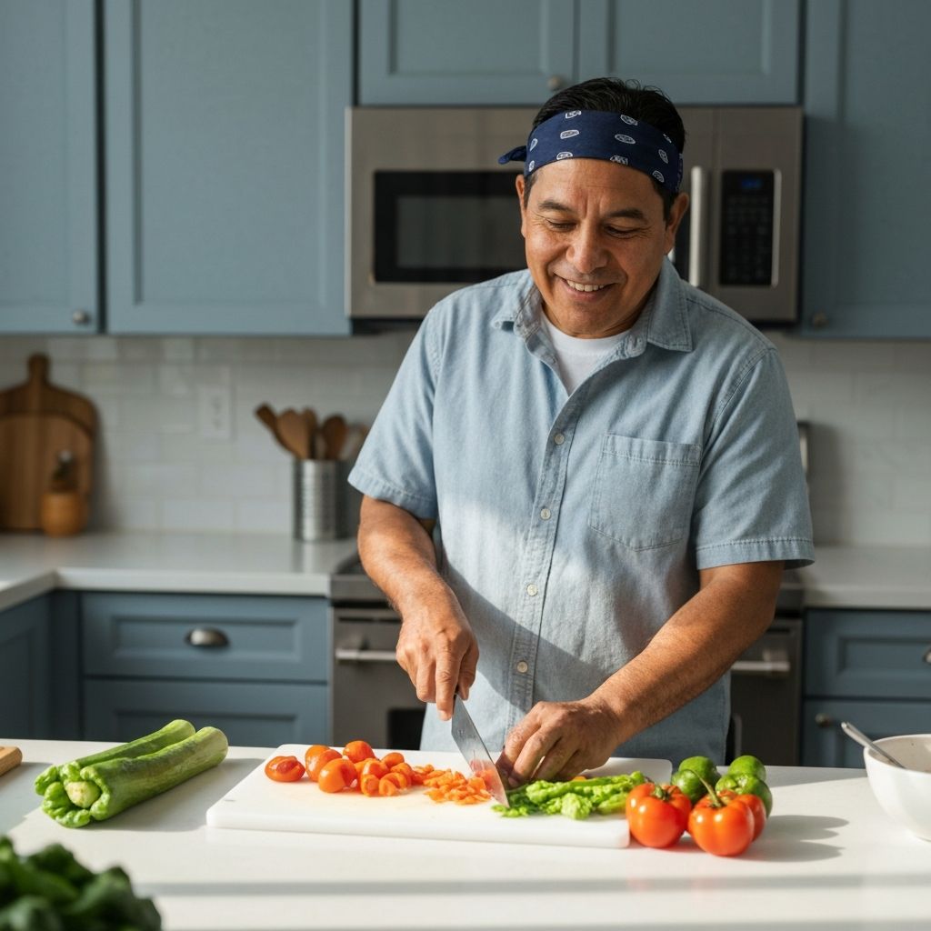 Preparación de vegetales frescos